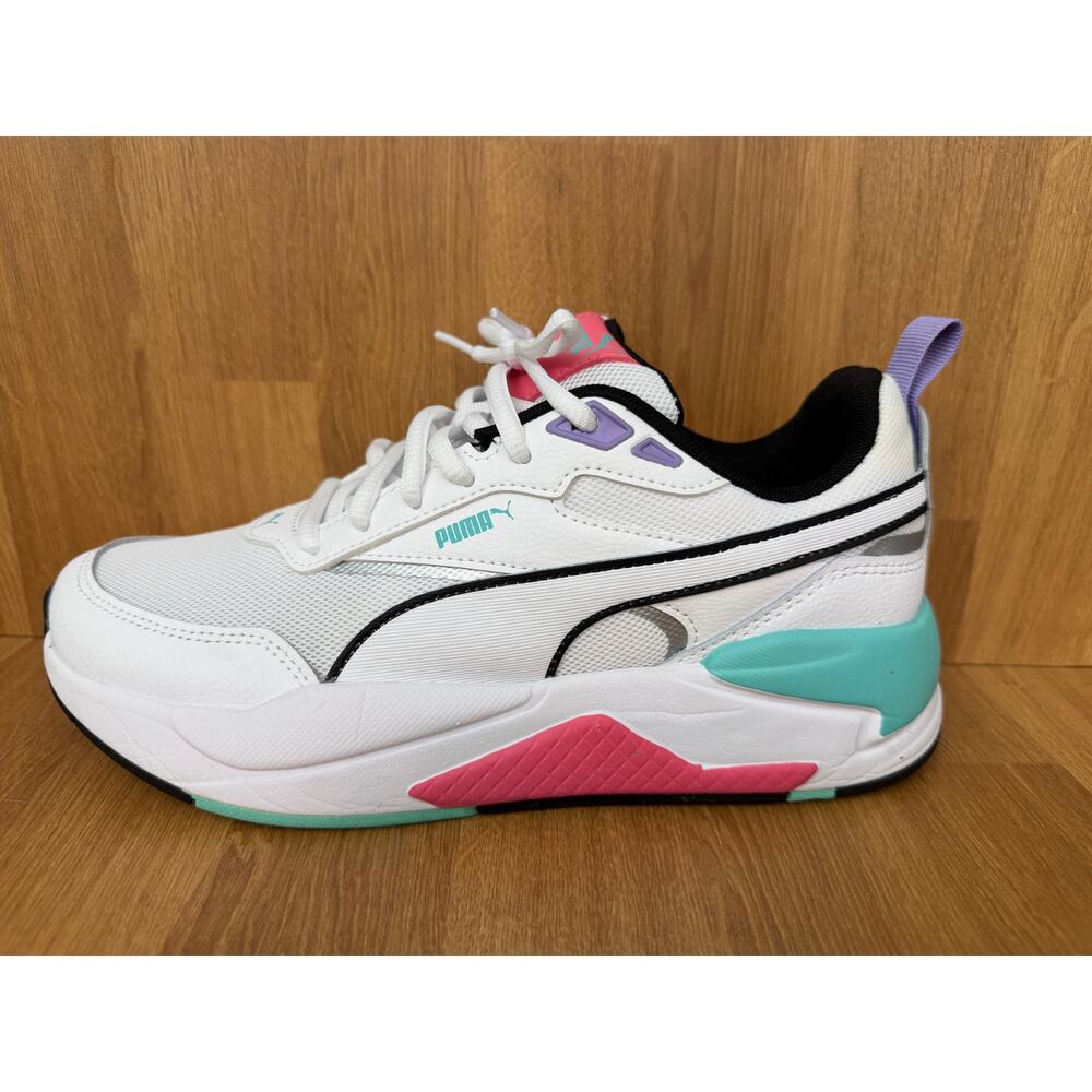 Puma Women’s 8.5 White Platform Sneakers - Picture 2 of 9